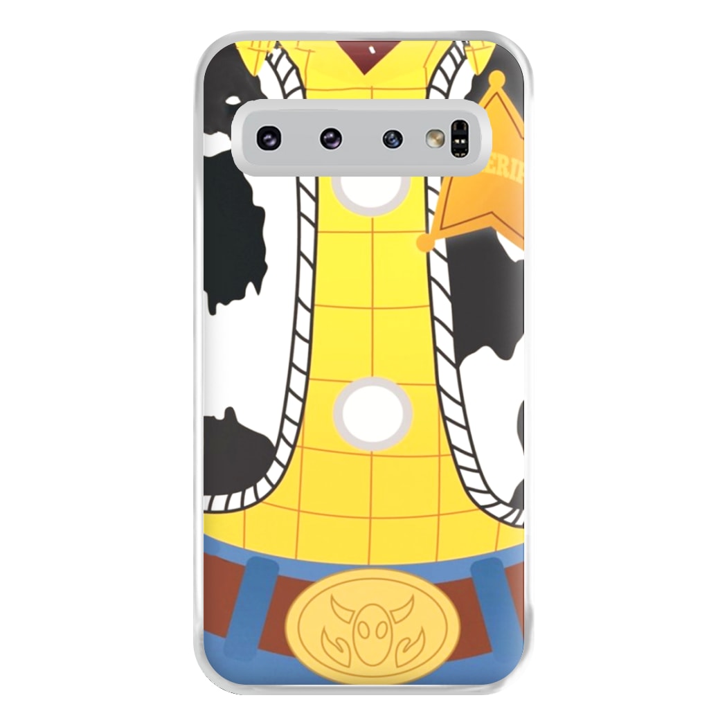 Woody Costume Phone Case for Galaxy S10 Plus