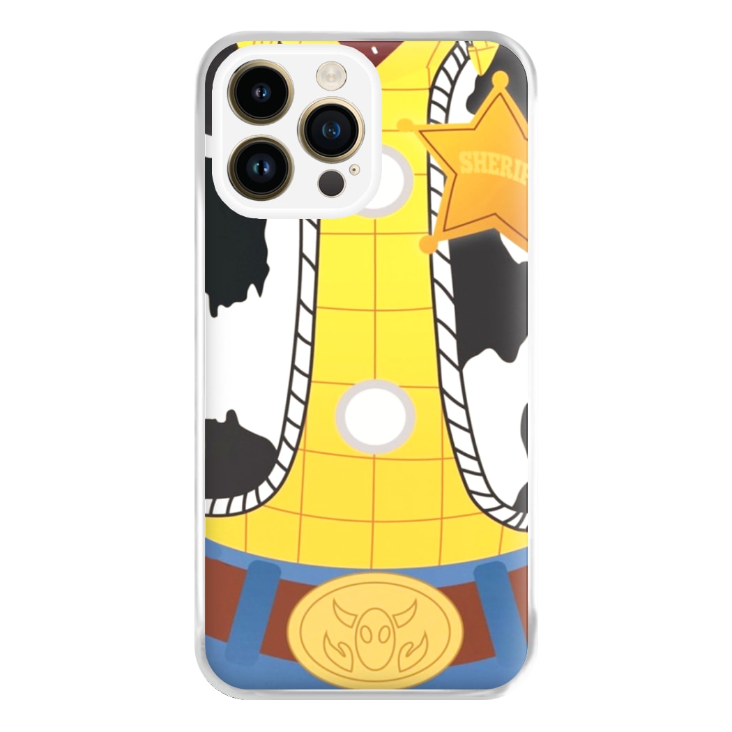 Woody Costume Phone Case for iPhone 14 Pro Max