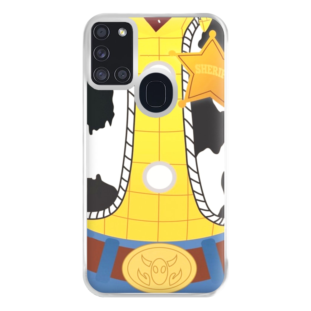 Woody Costume Phone Case for Galaxy A21s