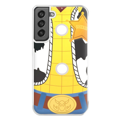 Woody Costume Phone Case for Galaxy S21FE