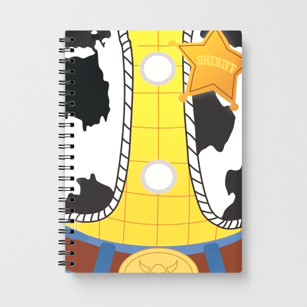 Woody Costume - Toy Story Notebook - Fun Cases