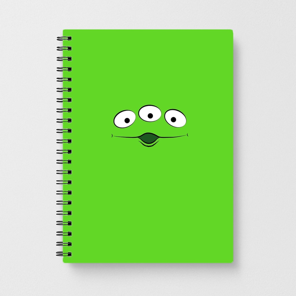 A Story of Toys Alien Notebook