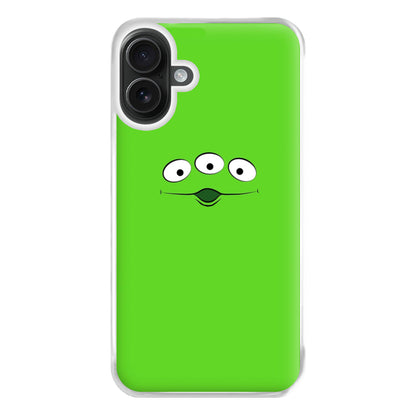 A Story of Toys Alien Phone Case for iPhone 16 Plus