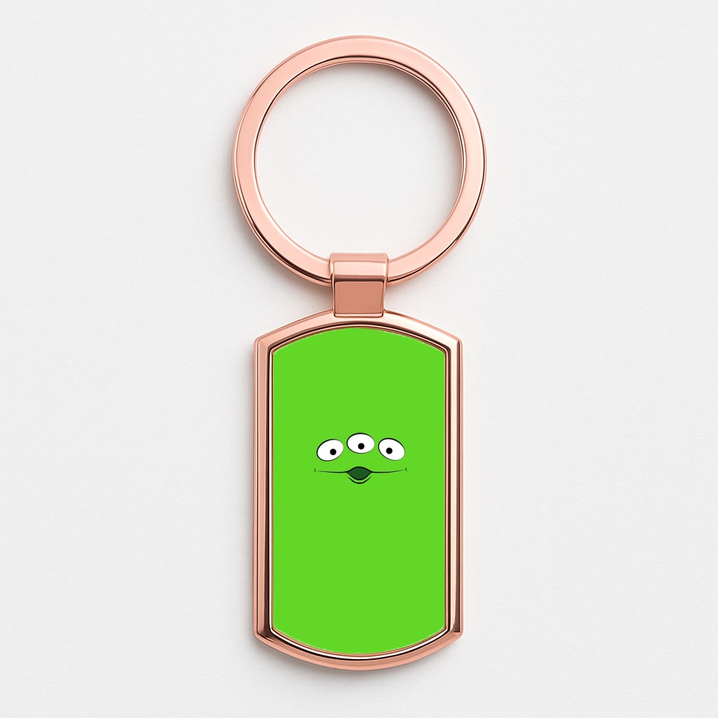 A Story of Toys Alien Rose Gold Keyring