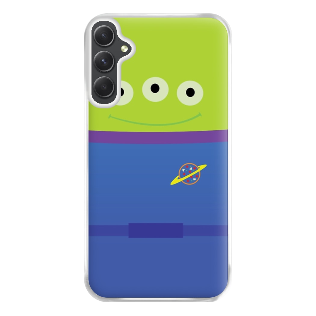 A Story of Toys Alien Costume Phone Case for Galaxy A34