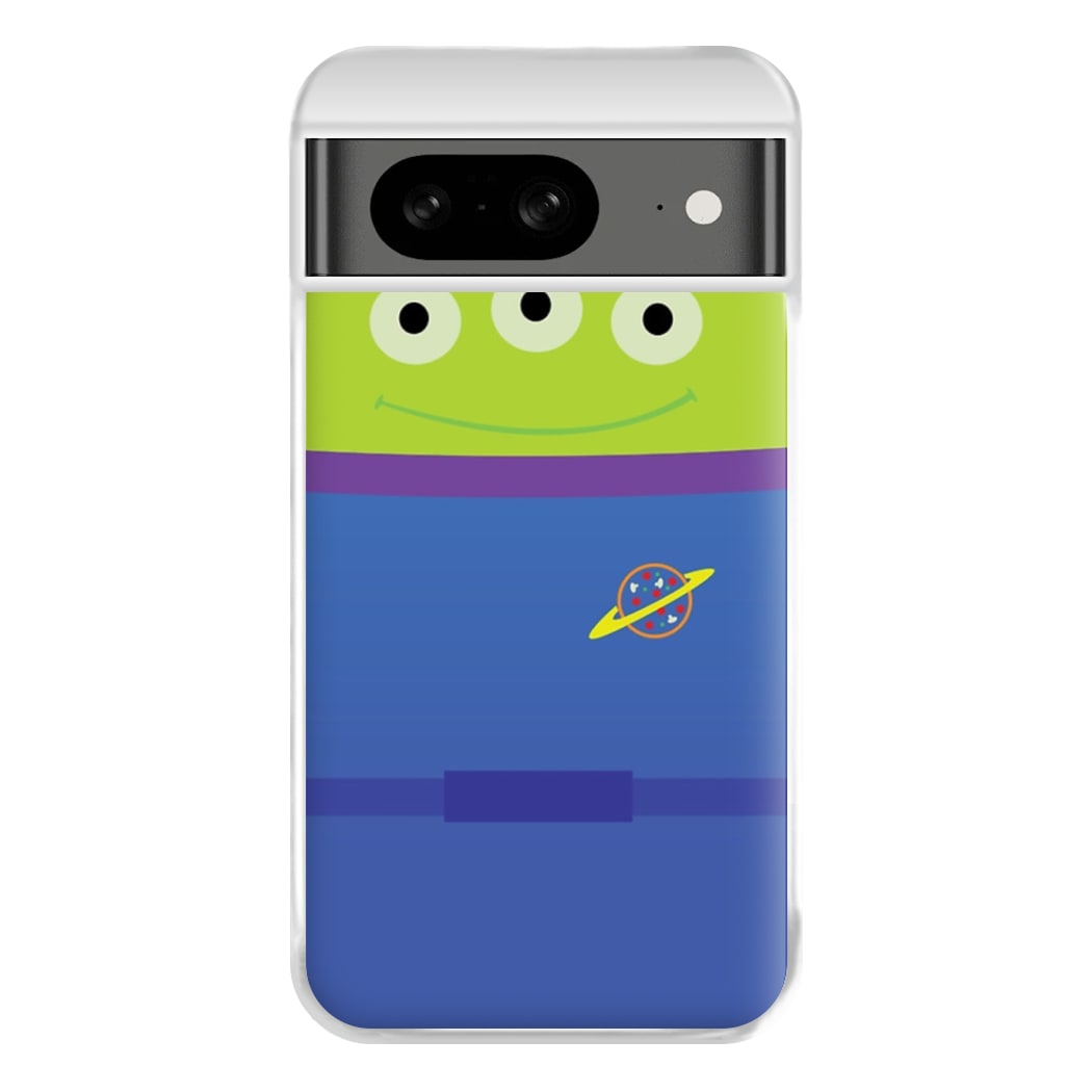 A Story of Toys Alien Costume Phone Case for Google Pixel 8