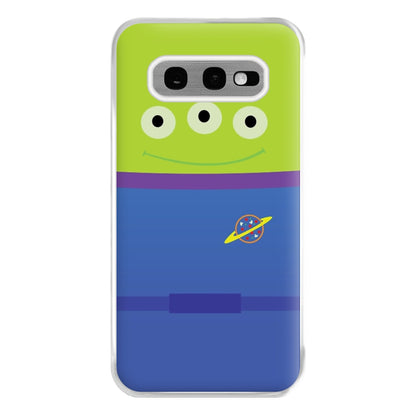 A Story of Toys Alien Costume Phone Case for Galaxy S10e