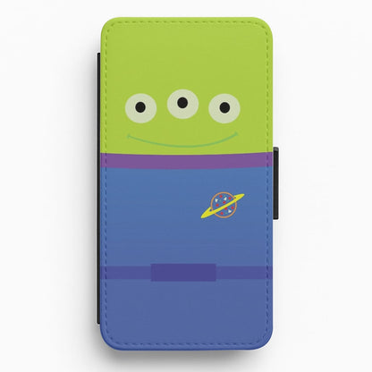 A Story of Toys Alien Costume Flip / Wallet Phone Case