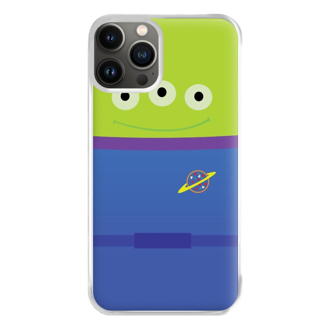 A Story of Toys Alien Costume Phone Case for iPhone 13 Pro Max