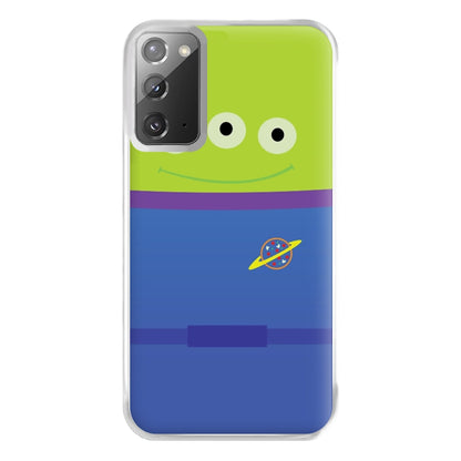 A Story of Toys Alien Costume Phone Case for Galaxy Note 20 Ultra