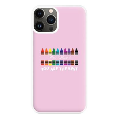 You Are The Best - Personalised Teachers Gift Phone Case for iPhone 11 Pro Max