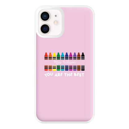 You Are The Best - Personalised Teachers Gift Phone Case for iPhone 12 Mini