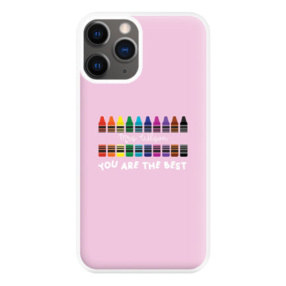 You Are The Best - Personalised Teachers Gift Phone Case for iPhone 12 Pro Max