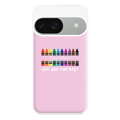 You Are The Best - Personalised Teachers Gift Phone Case for Google Pixel 9 / 9 Pro