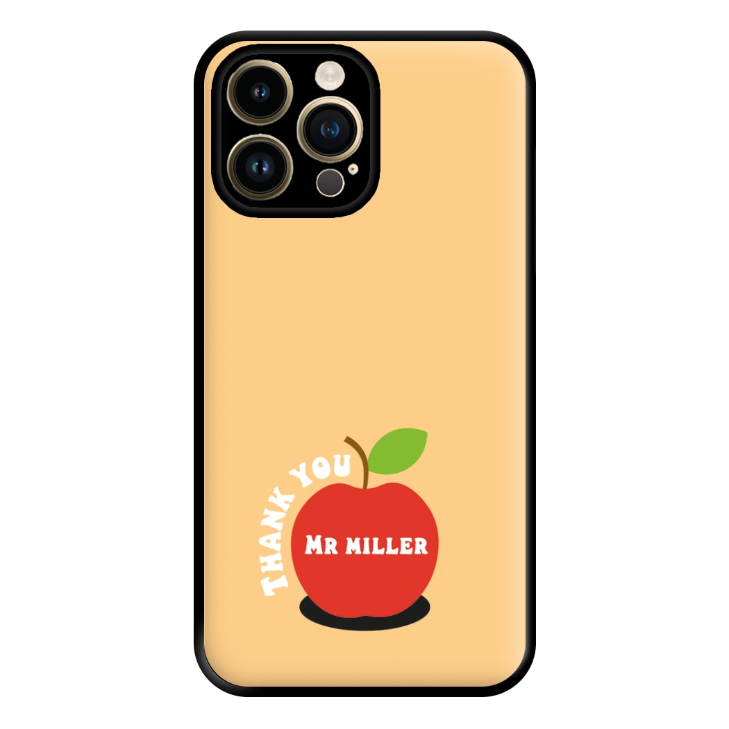 Apple - Personalised Teachers Gift Phone Case for iPhone 14 Pro Max