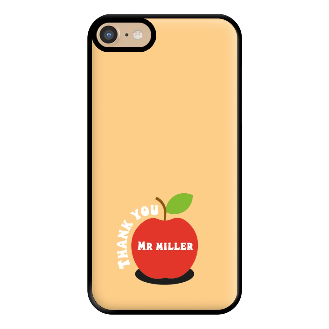 Apple - Personalised Teachers Gift Phone Case for iPhone 6 / 7 / 8 / SE