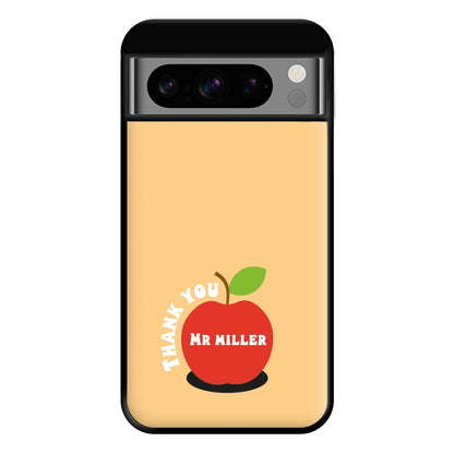 Apple - Personalised Teachers Gift Phone Case for Google Pixel 8 Pro