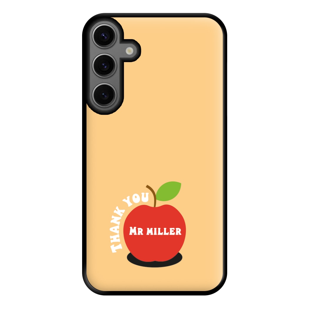 Apple - Personalised Teachers Gift Phone Case for Galaxy S23FE