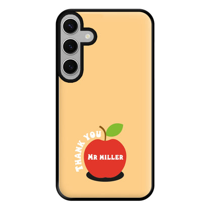 Apple - Personalised Teachers Gift Phone Case for Galaxy S24FE