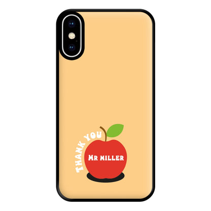 Apple - Personalised Teachers Gift Phone Case for iPhone XS Max