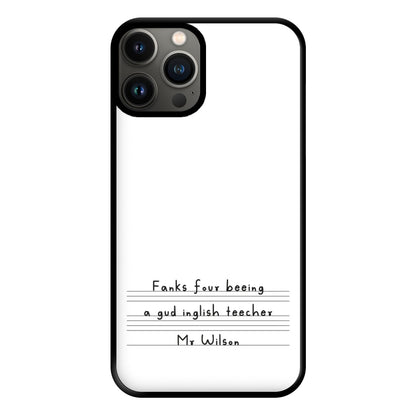 English Teacher - Personalised Teachers Gift Phone Case for iPhone 11 Pro Max