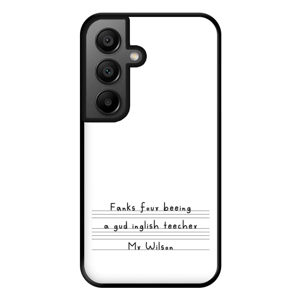 English Teacher - Personalised Teachers Gift Phone Case for Google Pixel 8