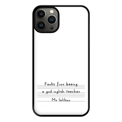 English Teacher - Personalised Teachers Gift Phone Case for iPhone 13