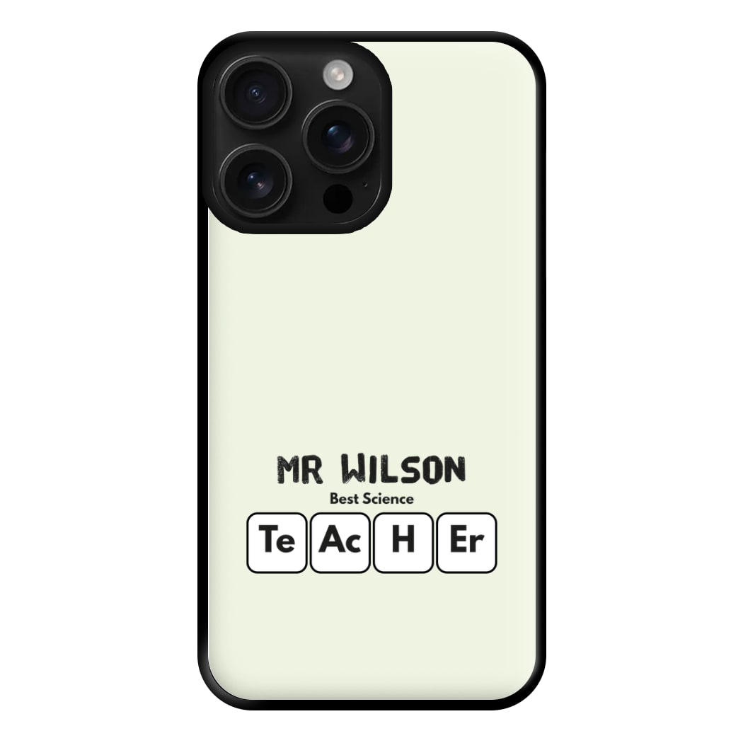 Science Teacher - Personalised Teachers Gift Phone Case