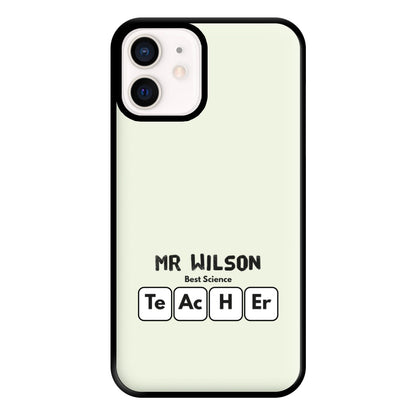 Science Teacher - Personalised Teachers Gift Phone Case for iPhone 12 Mini