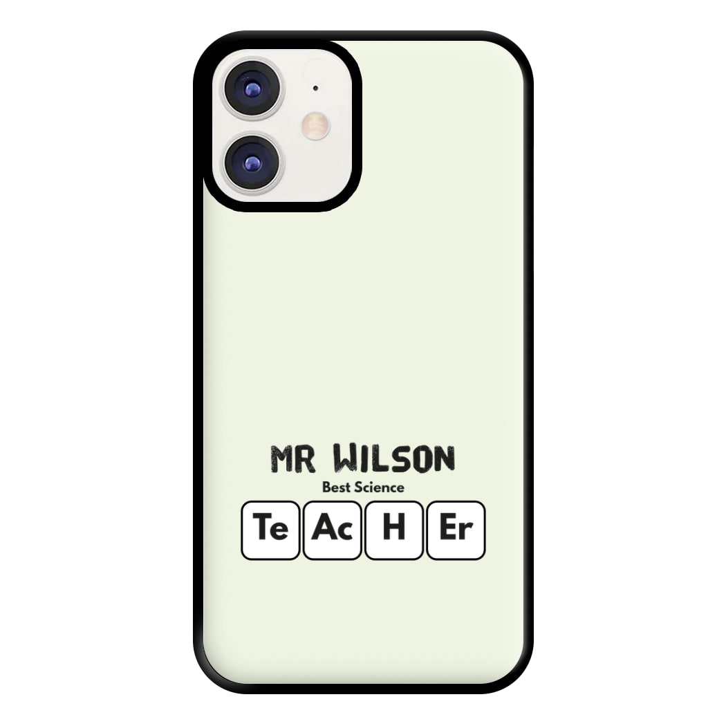 Science Teacher - Personalised Teachers Gift Phone Case for iPhone 11