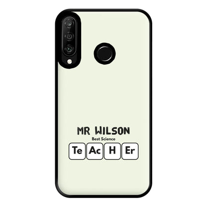 Science Teacher - Personalised Teachers Gift Phone Case for Huawei P30 Lite