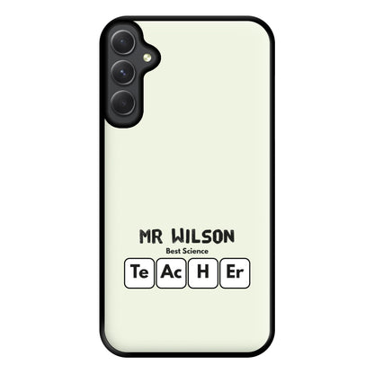 Science Teacher - Personalised Teachers Gift Phone Case for Galaxy A14