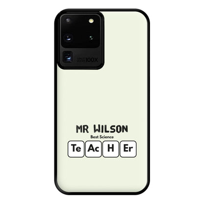 Science Teacher - Personalised Teachers Gift Phone Case for Galaxy S20 Ultra