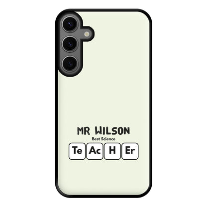 Science Teacher - Personalised Teachers Gift Phone Case for Galaxy S23FE