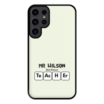 Science Teacher - Personalised Teachers Gift Phone Case for Galaxy S23 Ultra