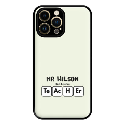 Science Teacher - Personalised Teachers Gift Phone Case for iPhone 14 Pro Max