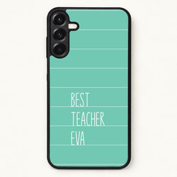 Best Teacher Eva Phone Case for Galaxy A37