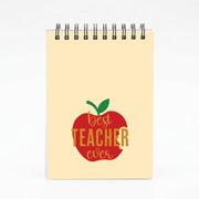 Apple Best Teacher Ever Notebook 4