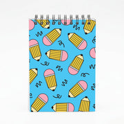 Pencils And Scribbles Pattern Notebook 4