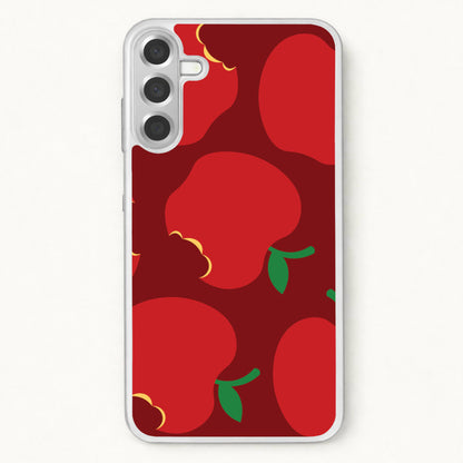 Teacher Apples Pattern Phone Case for Galaxy A17