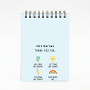 Thank You For Helping Me Notebook 4