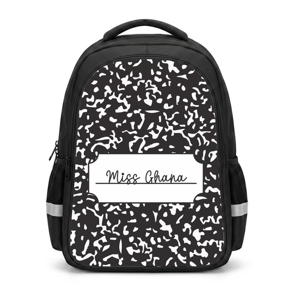 Personalised School Notebook Backpack