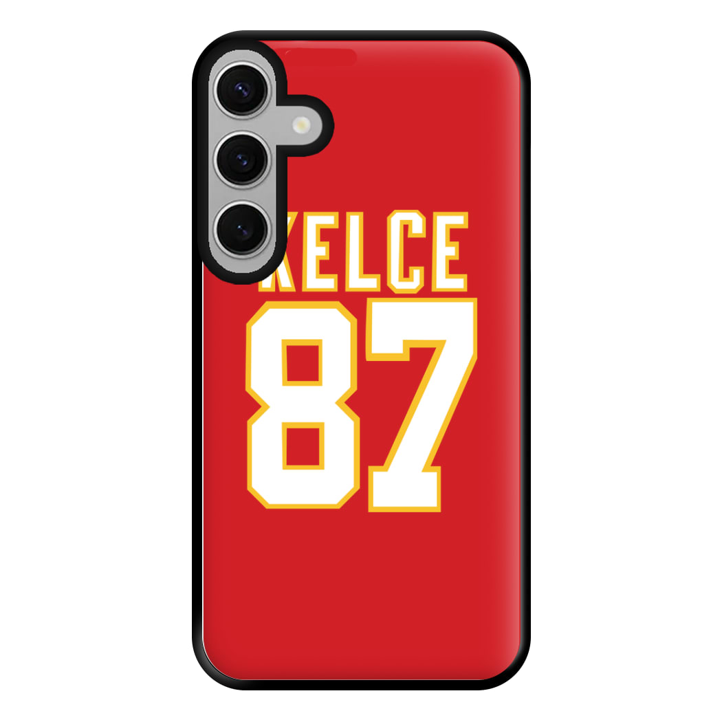 Kelce 87 - Travis Phone Case for Galaxy S24FE