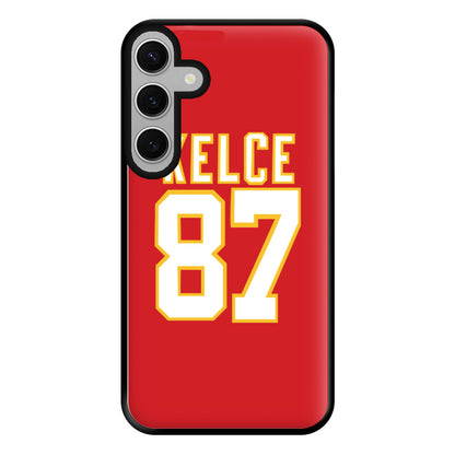 Kelce 87 - Travis Phone Case for Galaxy S24FE