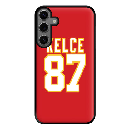 Kelce 87 - Travis Phone Case for Galaxy S23FE