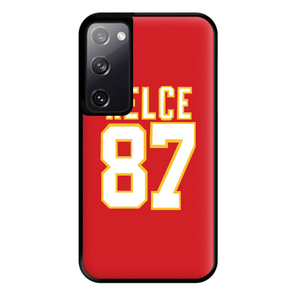 Kelce 87 - Travis Phone Case for Galaxy S20