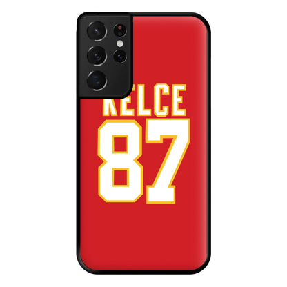 Kelce 87 - Travis Phone Case for Galaxy S21 Ultra