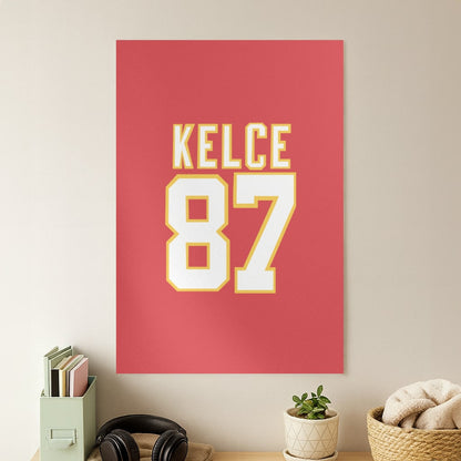 Kelce 87 - Travis Poster