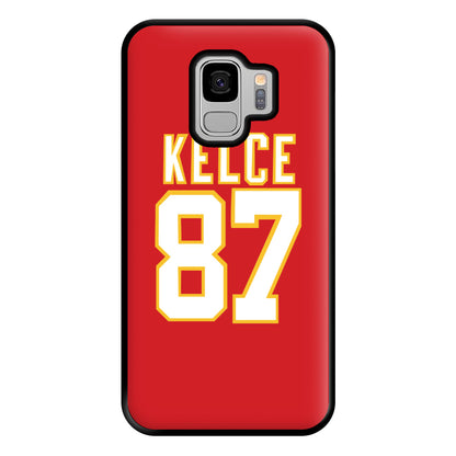 Kelce 87 - Travis Phone Case for Galaxy S9 Plus