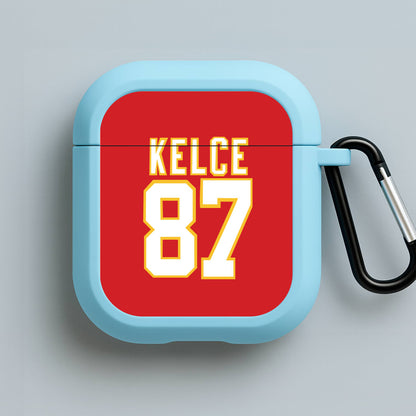 Kelce 87 - Travis Blue AirPods Case